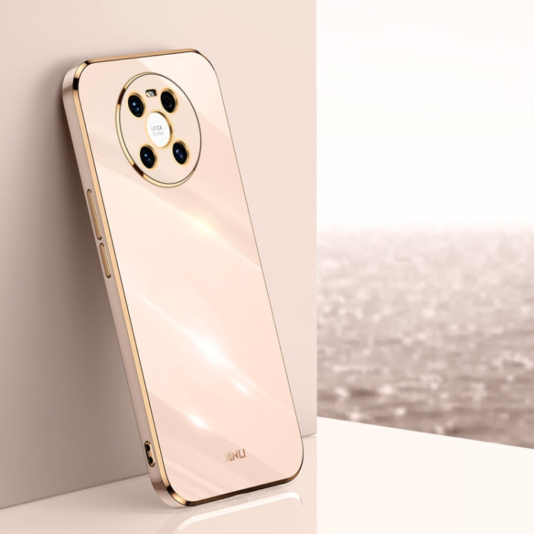 XINLI Straight Edge 6D Electroplate TPU Phone Case, For Huawei Mate 30, For Huawei Mate 30 Pro, For Huawei Mate 40