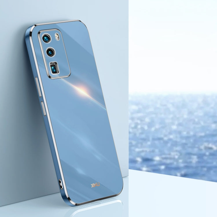 XINLI Straight Edge 6D Electroplate TPU Phone Case, For Huawei P30 Pro, For Huawei P30 Lite, For Huawei P40