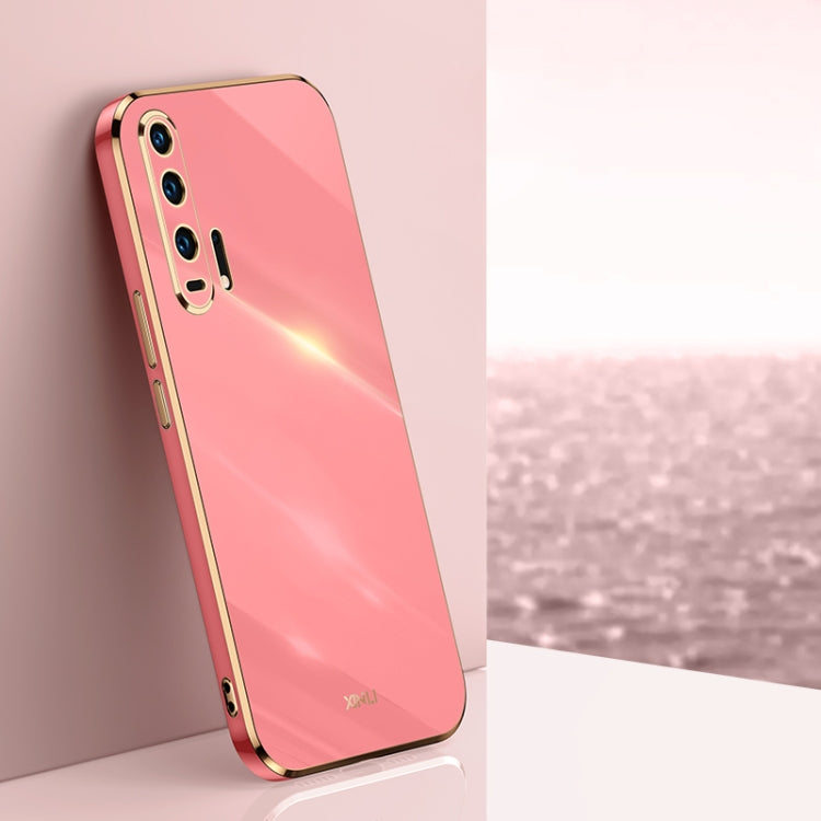 XINLI Straight Edge 6D Electroplate TPU Phone Case, For Huawei P40 Pro, For Honor 20, For Honor 20 Pro