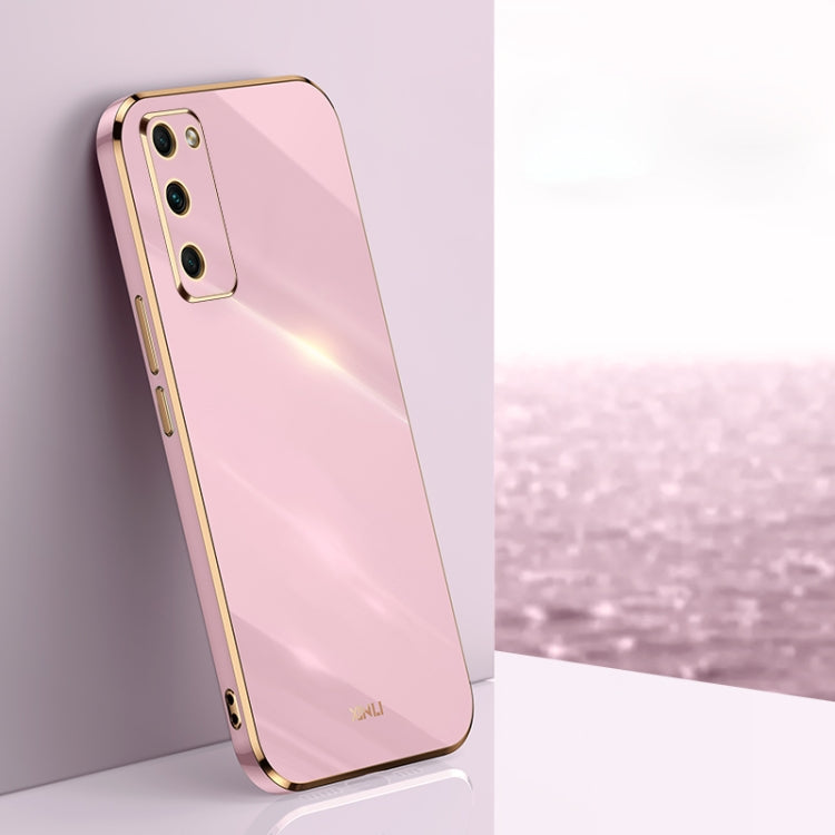 XINLI Straight Edge 6D Electroplate TPU Phone Case, For Honor 30S, For Honor 30 Youth, For Honor 50 Pro