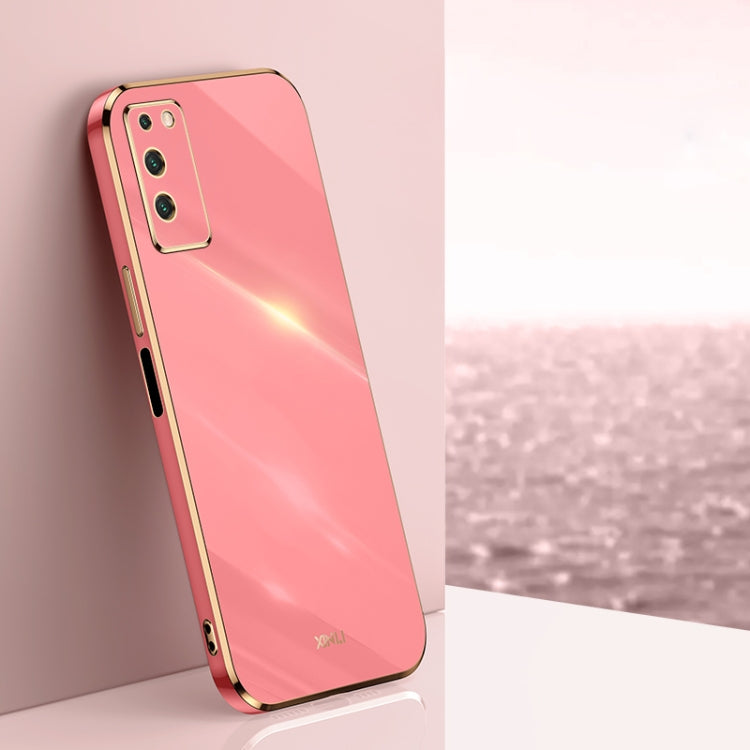 XINLI Straight Edge 6D Electroplate TPU Phone Case, For Honor V40 5G, For Honor X10 5G, For Huawei nova 8 5G, For Honor 50