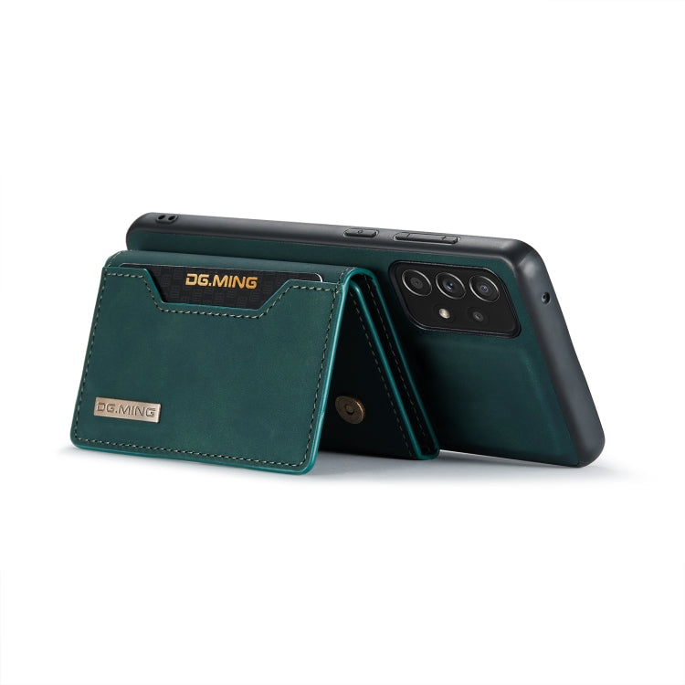 DG.MING M2 Series 3-Fold Multi Card Bag + Magnetic Back Cover Shockproof Case with Wallet & Holder Function, For Samsung Galaxy A52 5G / 4G, For Samsung Galaxy Note20, For Samsung Galaxy S20 FE