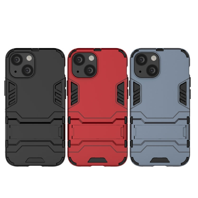 PC + TPU Shockproof Protective Case with Invisible Holder, For iPhone 13 mini, For iPhone 13 Pro, For iPhone 13 Pro Max, For iPhone 13