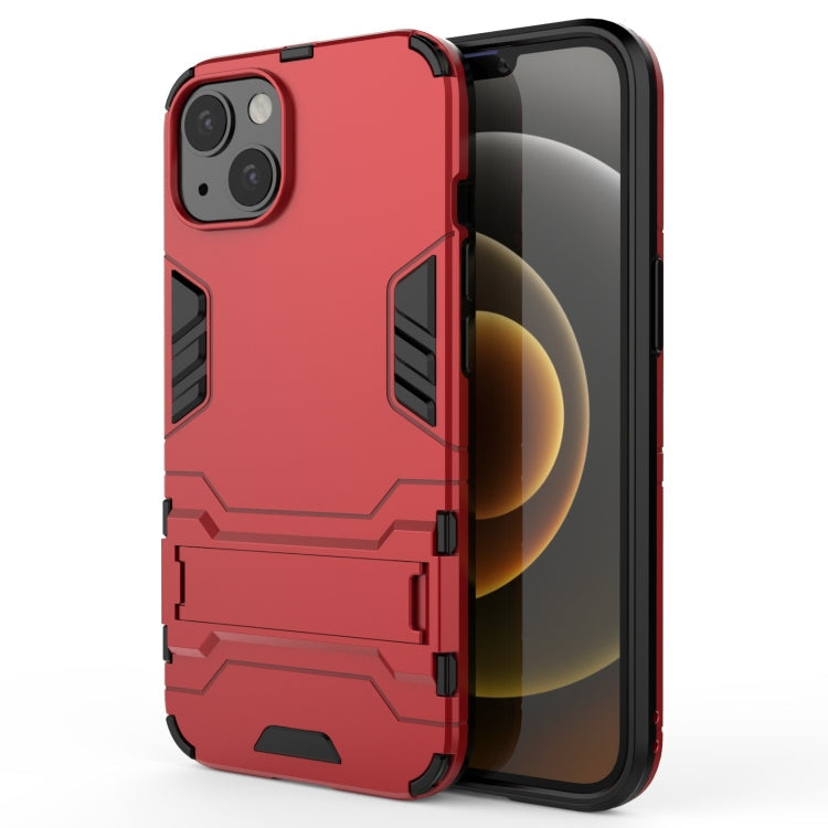 PC + TPU Shockproof Protective Case with Invisible Holder, For iPhone 13 mini, For iPhone 13 Pro, For iPhone 13 Pro Max, For iPhone 13