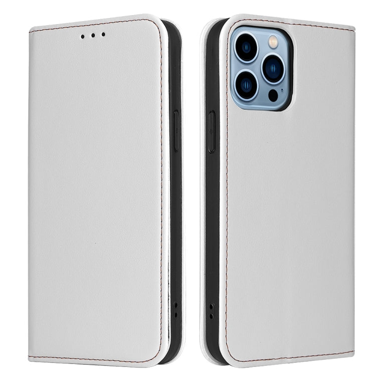 Fierre Shann PU Leather Texture Horizontal Flip Leather Case with Holder & Card Slots & Wallet, For iPhone 13 Pro, For iPhone 13 Pro Max, For iPhone 13 mini, For iPhone 13