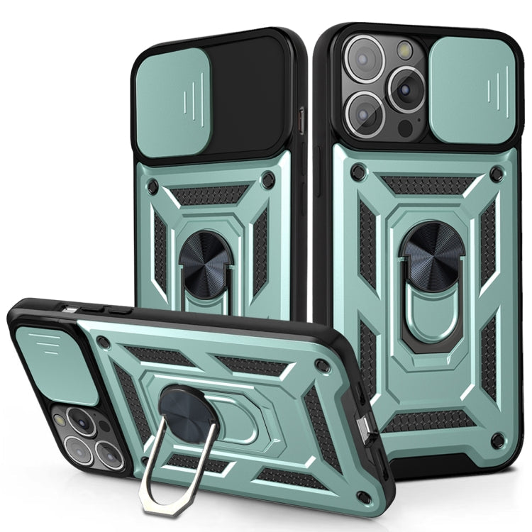 Sliding Camera Cover Design TPU+PC Protective Case, For iPhone 13 mini, For iPhone 13, For iPhone 13 Pro