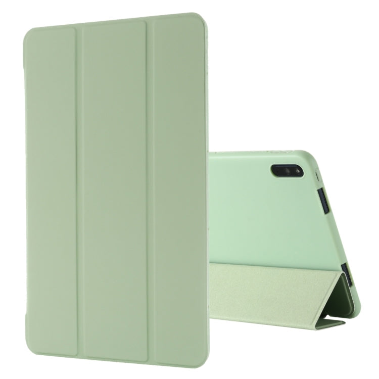 GEBEI Shockproof Horizontal Flip Leather Case with Three-folding Holder, For Huawei MatePad 11 (2021)