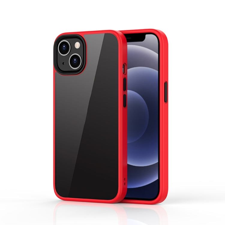 Ming Shield Hybrid Frosted Transparent PC + TPU Scratchproof Shockproof Case, For iPhone 13 mini, For iPhone 13, For iPhone 13 Pro
