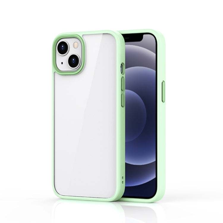 Ming Shield Hybrid Frosted Transparent PC + TPU Scratchproof Shockproof Case, For iPhone 13 mini, For iPhone 13, For iPhone 13 Pro