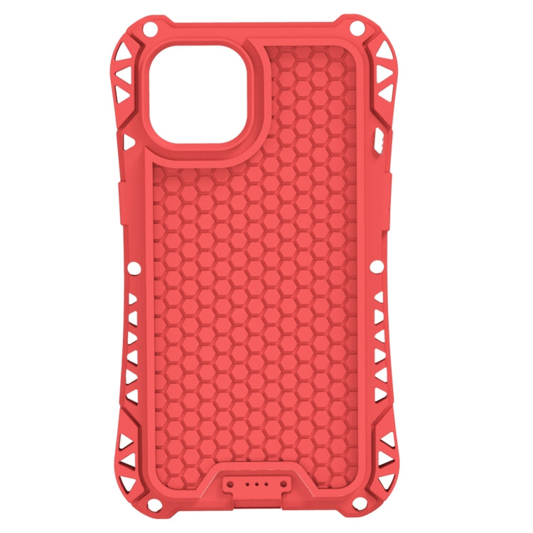 For iPhone 13 R-JUST AMIRA Shockproof Dustproof Waterproof Metal Protective Case(Red)