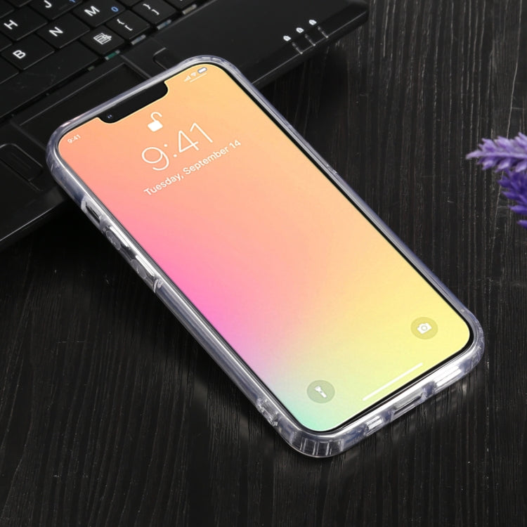 Four-corner Shockproof Transparent TPU + PC Protective Case, For iPhone 13 mini, For iPhone 13, For iPhone 13 Pro, For iPhone 13 Pro Max