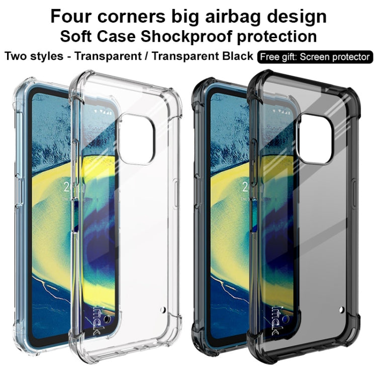 IMAK All-inclusive Shockproof Airbag TPU Case with Screen Protector, For Nokia XR20, For Motorola Edge 20, For Motorola Edge 20 Lite, For Motorola Edge 20 Pro / S Pro