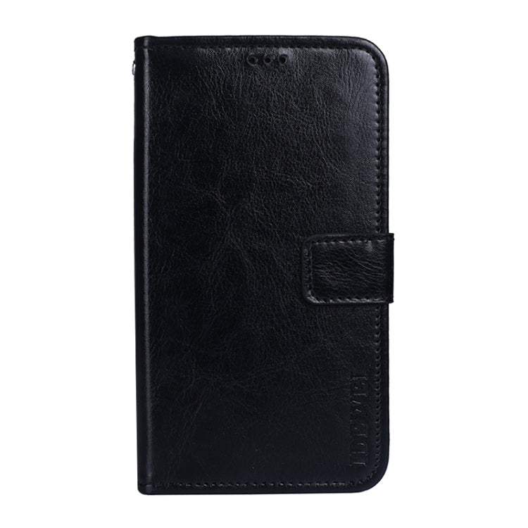 idewei Crazy Horse Texture Horizontal Flip Leather Case with Holder & Card Slots & Wallet For Honor Magic3 Pro(Black)