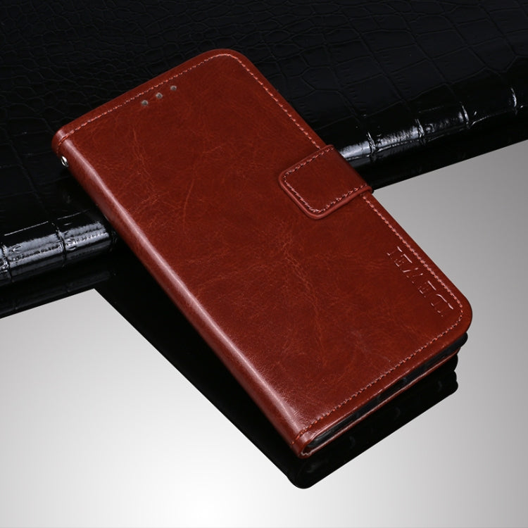 idewei Crazy Horse Texture Horizontal Flip Leather Case with Holder & Card Slots & Wallet, For iPhone 13 mini, For iPhone 13, For iPhone 13 Pro