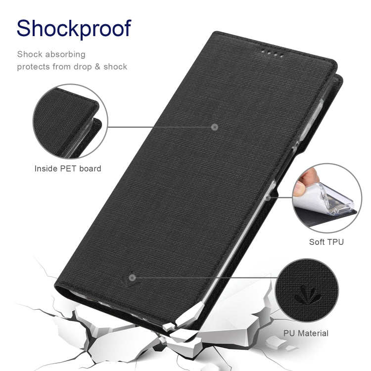 ViLi DMX Series Shockproof TPU + PU Leather Magnetic Attraction Horizontal Flip Case with Card Slot & Holder, For OnePlus Nord N200 5G, For Xiaomi Mi 11 Lite, For Sony Xperia 10 III, For Sony Xperia Ace II