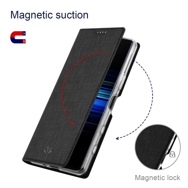 ViLi DMX Series Shockproof TPU + PU Leather Magnetic Attraction Horizontal Flip Case with Card Slot & Holder, For Sony Xperia 1 III, For Sony Xperia 5 III, For Sharp Aquos R6
