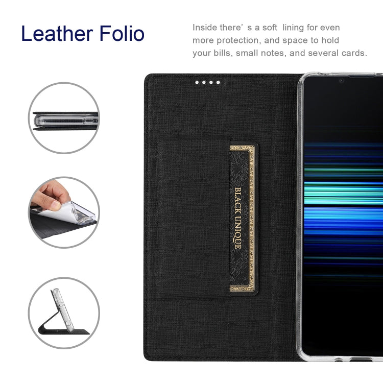 ViLi DMX Series Shockproof TPU + PU Leather Magnetic Attraction Horizontal Flip Case with Card Slot & Holder, For Sony Xperia 1 III, For Sony Xperia 5 III, For Sharp Aquos R6