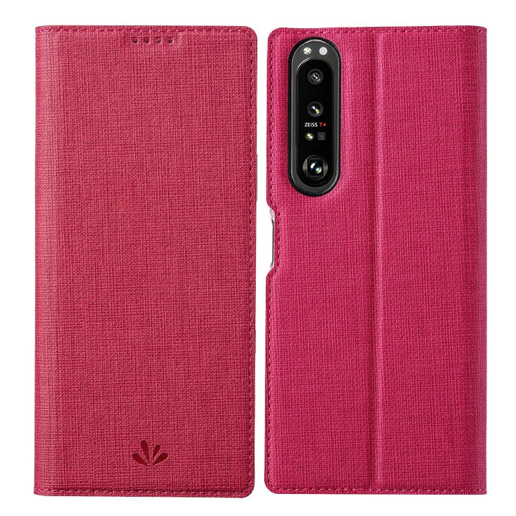 ViLi DMX Series Shockproof TPU + PU Leather Magnetic Attraction Horizontal Flip Case with Card Slot & Holder, For Sony Xperia 1 III, For Sony Xperia 5 III, For Sharp Aquos R6