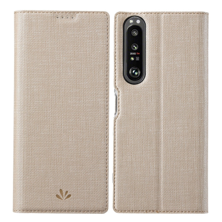 ViLi DMX Series Shockproof TPU + PU Leather Magnetic Attraction Horizontal Flip Case with Card Slot & Holder, For Sony Xperia 1 III, For Sony Xperia 5 III, For Sharp Aquos R6
