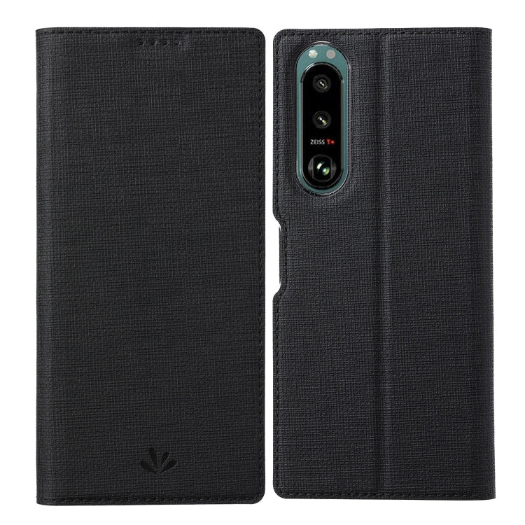 ViLi DMX Series Shockproof TPU + PU Leather Magnetic Attraction Horizontal Flip Case with Card Slot & Holder, For Sony Xperia 1 III, For Sony Xperia 5 III, For Sharp Aquos R6