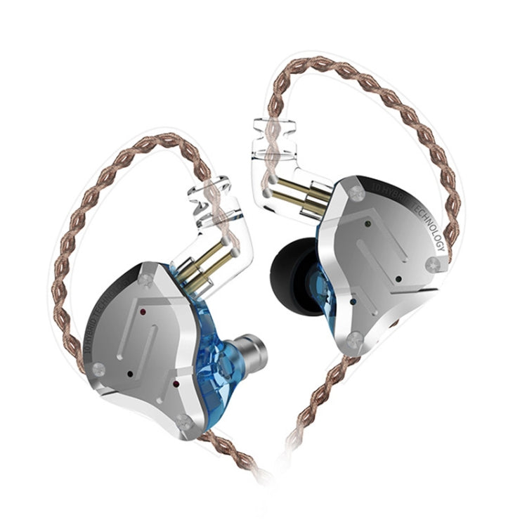 KZ ZS10 Pro 10-unit Ring Iron Gaming In-ear Wired Earphone,, ZS10 Pro Mic Version(Blue), ZS10 Pro Mic Version(Streamer Blue), ZS10 Pro Mic Version(Glare Gold), ZS10 Pro Mic Version(Purple), ZS10 Pro Mic Version(Diamond Blue)                            ...