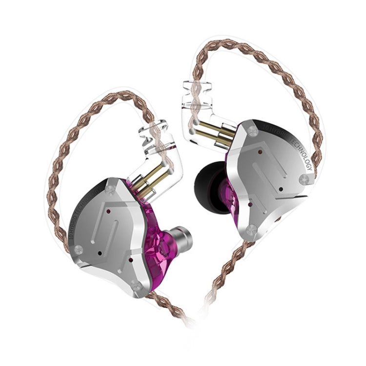 KZ ZS10 Pro 10-unit Ring Iron Gaming In-ear Wired Earphone,, ZS10 Pro Mic Version(Blue), ZS10 Pro Mic Version(Streamer Blue), ZS10 Pro Mic Version(Glare Gold), ZS10 Pro Mic Version(Purple), ZS10 Pro Mic Version(Diamond Blue)                            ...