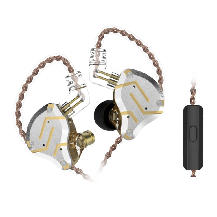 KZ ZS10 Pro 10-unit Ring Iron Gaming In-ear Wired Earphone,, ZS10 Pro Mic Version(Blue), ZS10 Pro Mic Version(Streamer Blue), ZS10 Pro Mic Version(Glare Gold), ZS10 Pro Mic Version(Purple), ZS10 Pro Mic Version(Diamond Blue)                            ...