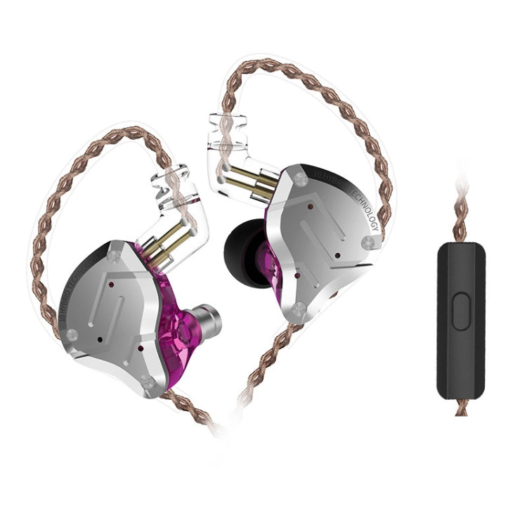 KZ ZS10 Pro 10-unit Ring Iron Gaming In-ear Wired Earphone,, ZS10 Pro Mic Version(Blue), ZS10 Pro Mic Version(Streamer Blue), ZS10 Pro Mic Version(Glare Gold), ZS10 Pro Mic Version(Purple), ZS10 Pro Mic Version(Diamond Blue)                            ...