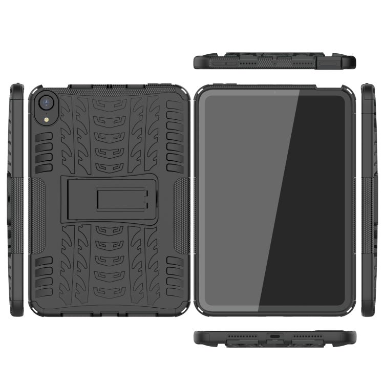 Tire Texture TPU + PC Shockproof Case with Holder, For iPad mini 6 / mini 2024