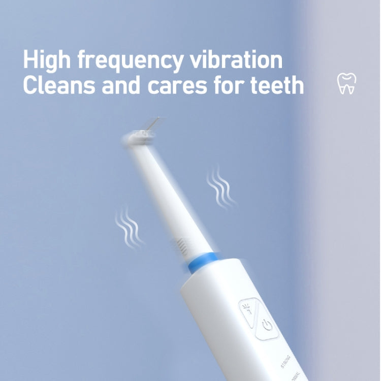 LSHOW YJK108 Multi-function Facial Cleansingand Teeth Cleaning Instrument with LED Auxiliary Light(White)