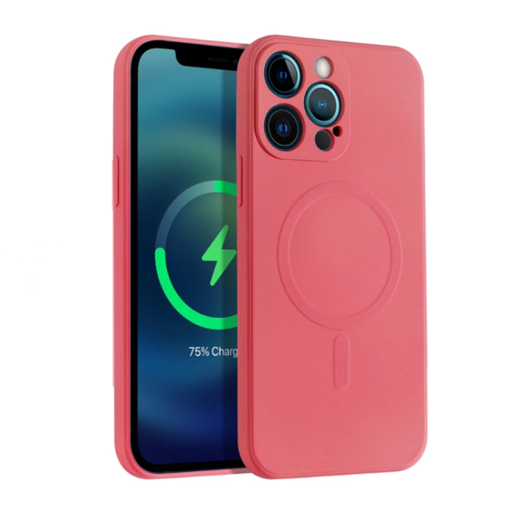 Liquid Silicone Full Coverage Shockproof Magsafe Case, For iPhone 13 mini, For iPhone 13, For iPhone 13 Pro