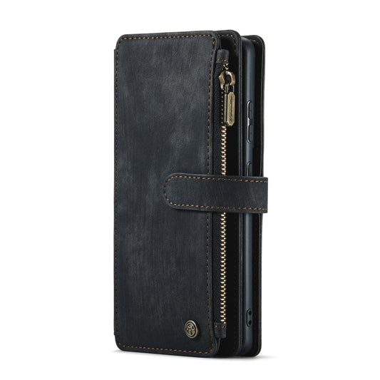 CaseMe-C30 PU + TPU Multifunctional Horizontal Flip Leather Case with Holder & Card Slot & Wallet & Zipper Pocket, For Samsung Galaxy S21+ 5G, For Samsung Galaxy S21 Ultra 5G, For Samsung Galaxy S21 FE