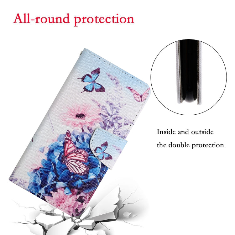Painted Pattern Horizontal Flip Leather Case with Holder & Card Slot & Wallet, For iPhone 13 Pro Max