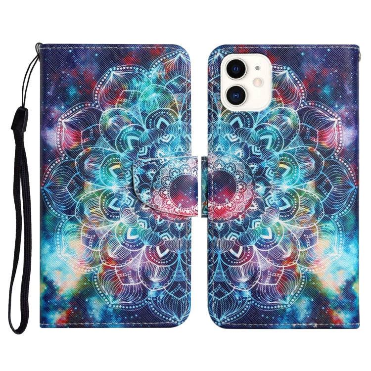 Painted Pattern Horizontal Flip Leather Case with Holder & Card Slot & Wallet, For iPhone 11