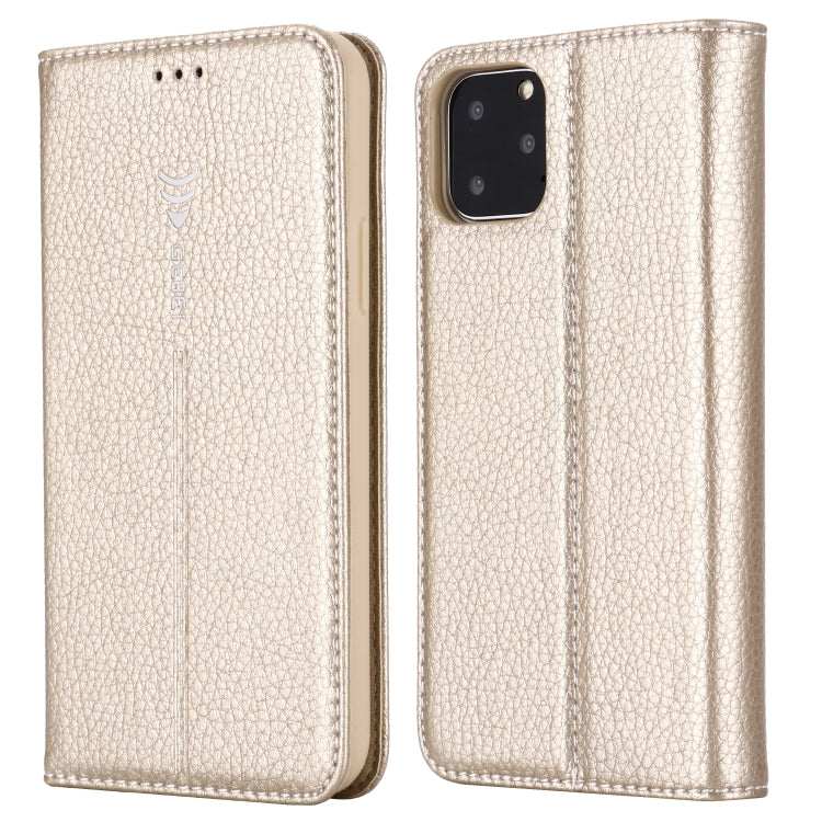 GEBEI PU+TPU Horizontal Flip Protective Case with Holder & Card Slots, For iPhone 11 Pro, For iPhone 11, For iPhone 11 Pro Max, For iPhone XS / X