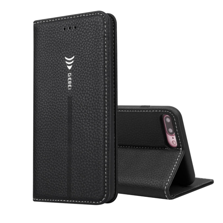 GEBEI PU+TPU Horizontal Flip Protective Case with Holder & Card Slots, For iPhone 8 Plus & 7 Plus, For iPhone SE 2020 & 8 & 7