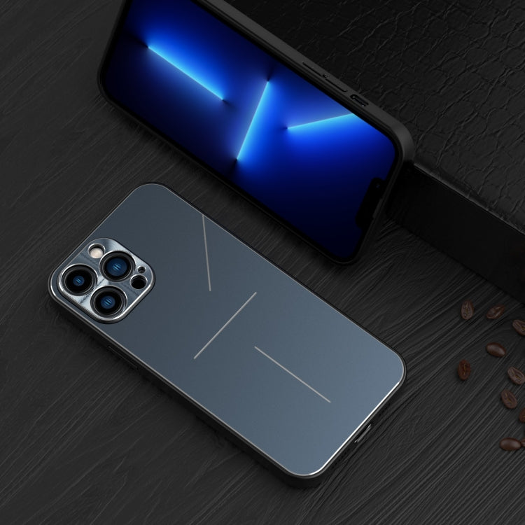 R-JUST RJ-52 3-Line Style Metal TPU Shockproof Protective Case, For iPhone 13, For iPhone 13 Pro, For iPhone 13 Pro Max, For iPhone 12, For iPhone 12 Pro, For iPhone 12 Pro Max, For iPhone 11 Pro