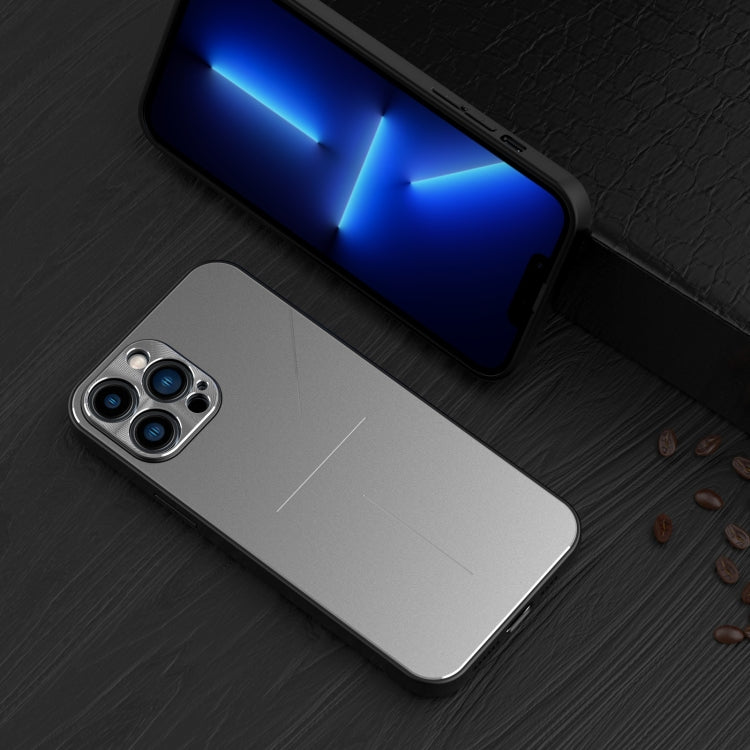 R-JUST RJ-52 3-Line Style Metal TPU Shockproof Protective Case, For iPhone 13, For iPhone 13 Pro, For iPhone 13 Pro Max, For iPhone 12, For iPhone 12 Pro, For iPhone 12 Pro Max, For iPhone 11 Pro