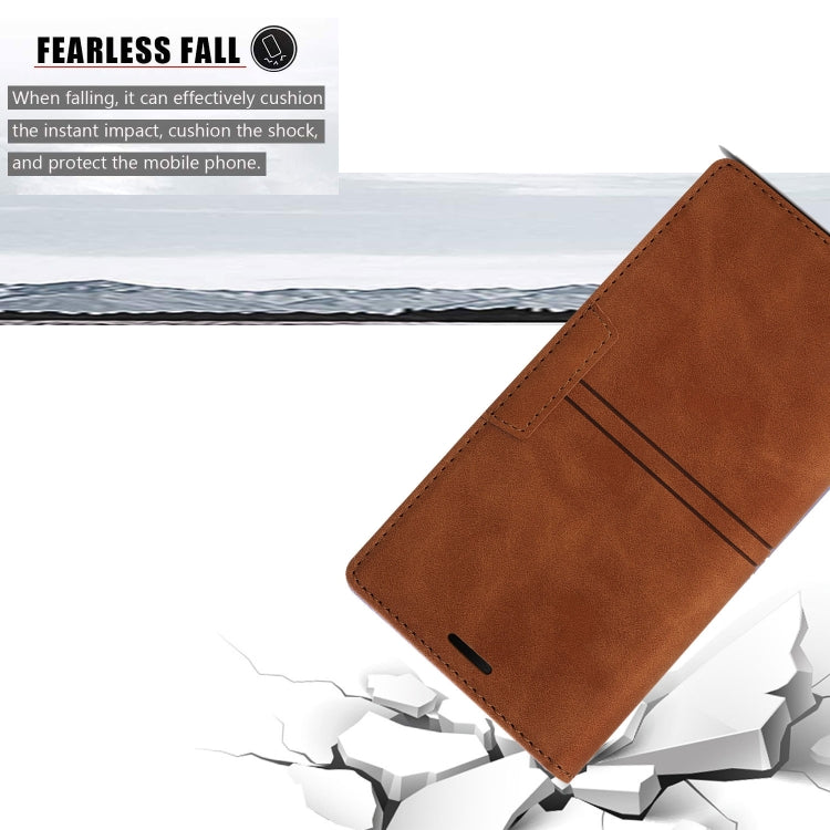 Dream Magnetic Suction Business Horizontal Flip PU Leather Case with Holder & Card Slot & Wallet, For iPhone 12 mini, For iPhone 12 / 12 Pro, For iPhone 12 Pro Max, For iPhone 11