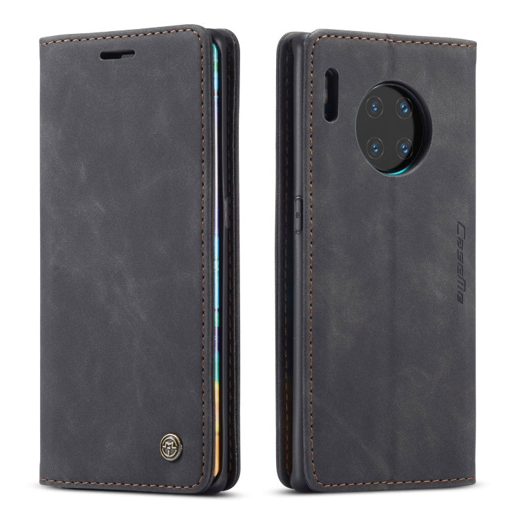 For Huawei Mate 30 Pro 4G / 5G CaseMe-013 Multifunctional Horizontal Flip Leather Case with Card Slot & Holder & Wallet(Black)