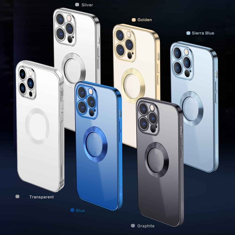 9D Electroplated Edge Metal Ring Clear PC + TPU Shockproof Case, For iPhone 12 Pro, For iPhone 12 Pro Max, For iPhone 11, For iPhone 11 Pro Max