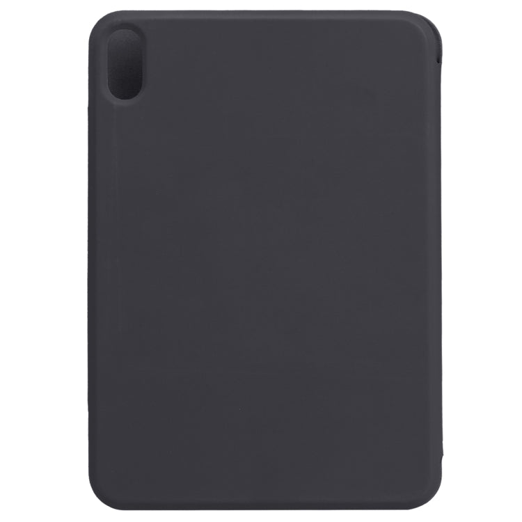 Horizontal Flip Ultra-thin Double-sided Clip Non-buckle Magnetic PU Tablet Leather Case With Three-folding Holder & Sleep / Wake-up Function, For iPad mini 2024 / mini 6