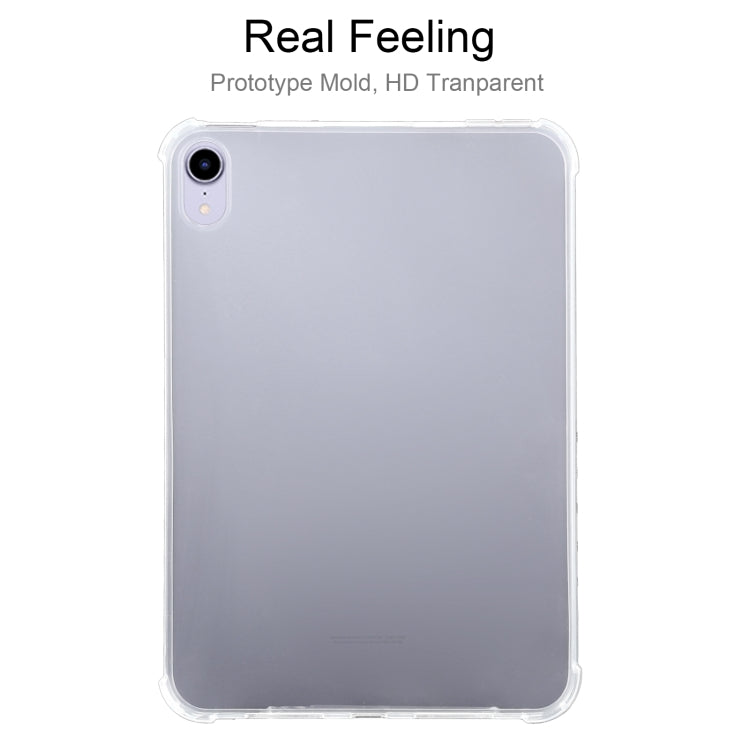 For iPad mini 2024 / mini 6 3mm Four-corner Shockproof Transparent TPU Tablet Case, For iPad mini 2024 / mini 6