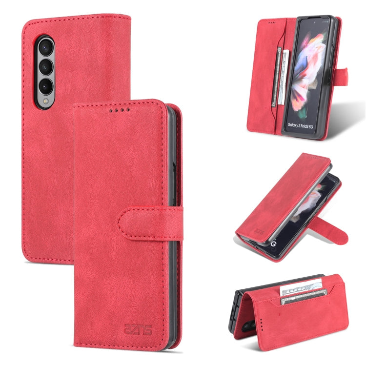 AZNS Dream II Skin Feel PU+TPU Horizontal Flip PU Phone Case, For Samsung Galaxy Z Flip3 5G, For Samsung Galaxy Z Fold3 5G