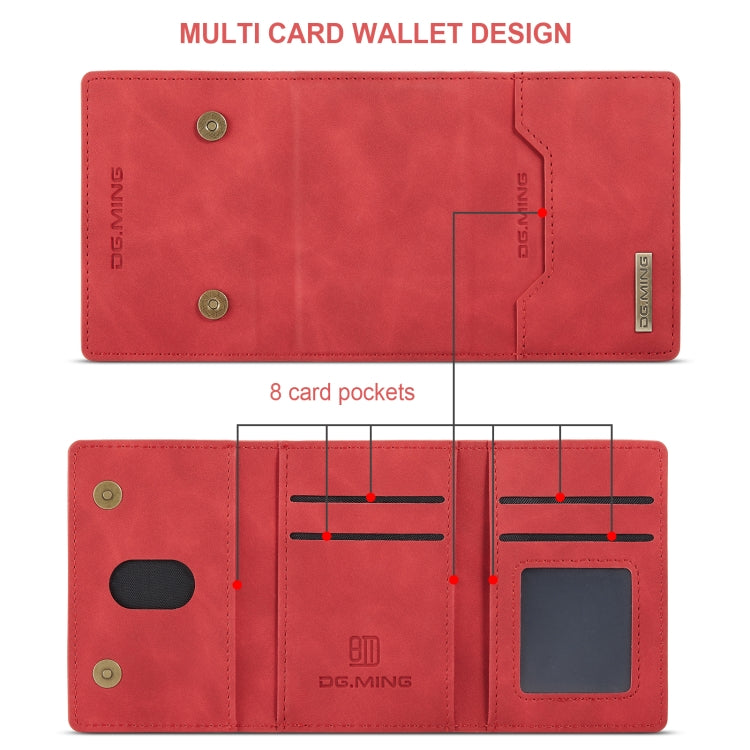 DG.MING M2 Series 3-Fold Card Bag(Red)