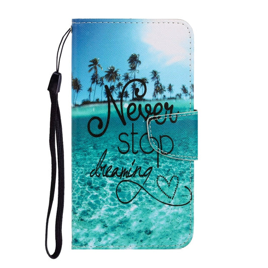 3D Colored Drawing Horizontal Flip PU Leather Case with Holder & Card Slots & Wallet, For iPhone XR