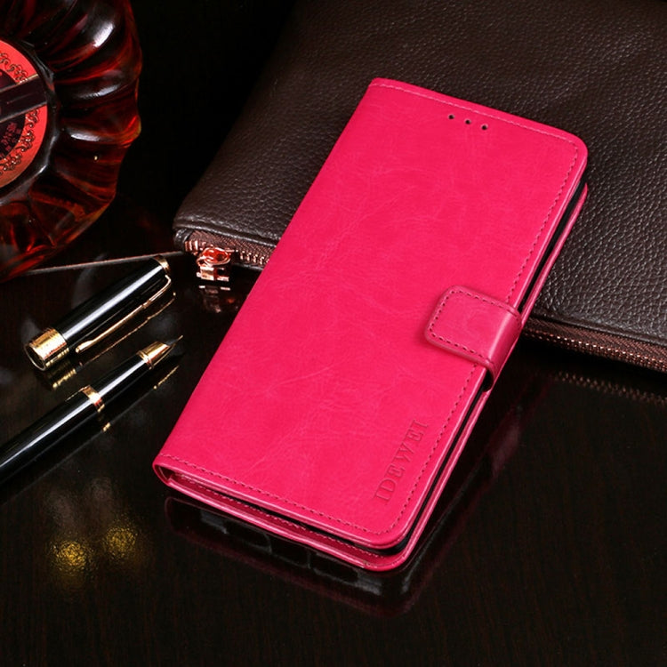 idewei Crazy Horse Texture Horizontal Flip Leather Phone Case with Holder & Card Slots & Wallet, For Google Pixel 6, For Google Pixel 6 Pro, For OPPO A55