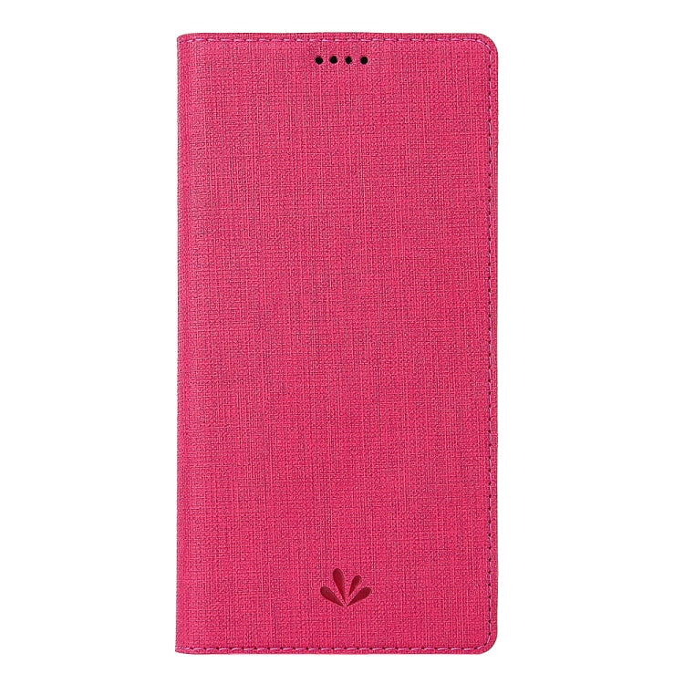For Nokia 6.2 & 7.2 ViLi Shockproof TPU + PU Horizontal Flip Protective Case with Card Slot & Holder(Rose Red)