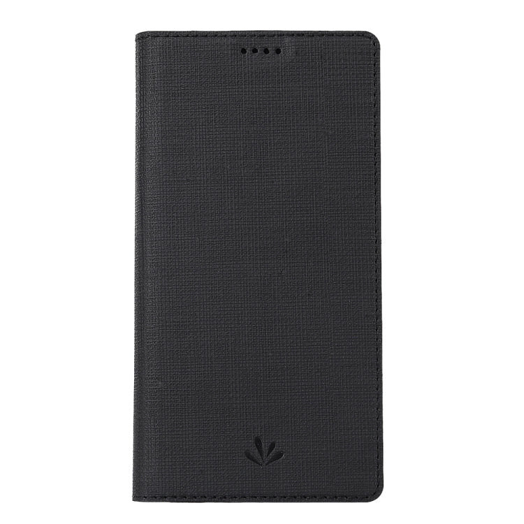 For Nokia 6.2 & 7.2 ViLi Shockproof TPU + PU Horizontal Flip Protective Case with Card Slot & Holder(Black)