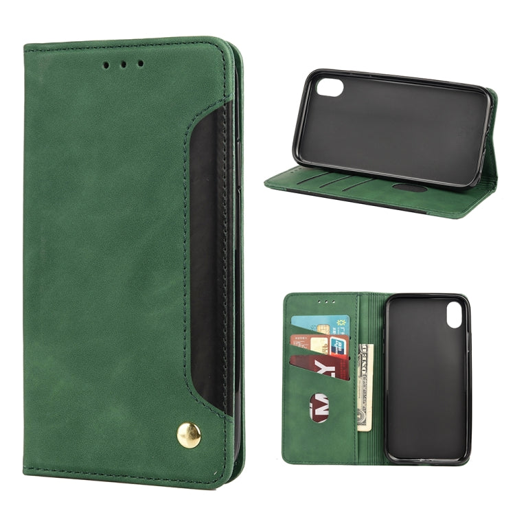 Skin Feel Splicing Leather Phone Case, For iPhone 11 Pro Max, For iPhone 11 Pro, For iPhone 11, For iPhone XS Max